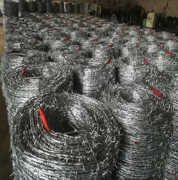 1.6MM 500M 250KGF TRIPLE GALVANIZED BARBED WIRE MANUFACTURER,TRIPLE GALVANIZED BARBED WIRE 250KFG ,500M